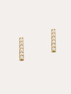 Tai CZ Stick Stud Earrings