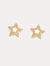 Joy Dravecky Diamond Star Stud Earrings