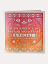 Elum Papel Picado Muchas Gracias Greeting Card