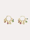 Accessory Concierge Rainbow Gem Drop Huggie Earring