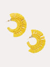 Panacea Raffia Hoop Earring