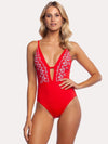 La Blanca Social Club Plunge Mio One Piece