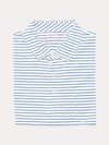 Peter Millar Men's Aqua Cotton Ferndale Stripe Polo