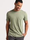 Faherty Brand Sunwashed Pocket Tee