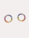 Tai Open Circle Stud Earrings