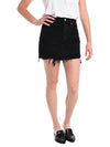 AGOLDE Quinn Miniskirt Black Rock