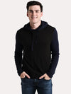 ATM Men's Slub Jersey Color Block Hoodie