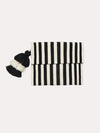 Pais Textil Ande Striped Tassel Clutch