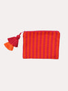 Pais Textil Striped Ande Pouch