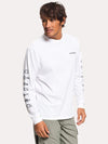 Quiksilver Men's Waterman Aztec Fish Long Sleeve Tee