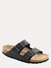 Birkenstock Women's Arizona Soft Footbed Black Birko-Flor
