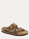 Birkenstock Men's Arizona Soft Footbed Tobacco Oiled Leather Sandals