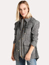 ATM Women's Railroad Stripe Field Jacket