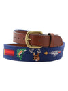 Smathers & Branson Southern Sportsman Needlepoint Belt