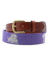 Smathers & Branson TCU Needlepoint Belt