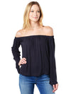 Bella Dahl Long Sleeve Off Shoulder Top