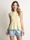 Bella Dahl Flowy Peplum Tank