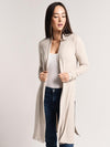 Beyond Yoga High Slit Long Duster Cardigan