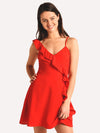 BB Dakota Walk On By Ruffle Dres