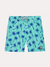 Tom & Teddy Boys' Palm Swim Trunks