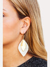 Tribe + Glory Brass Accent Stacked Earring