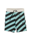 Volcom Boys'  Stripey Elastic Boardshort