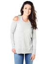 Cental Park West Brighton Cold Shoulder Sweater