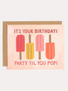 1Canoe2 Popsicle Birthday Card