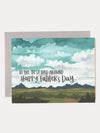 1Canoe2 Father's Day Landscape Card