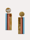 Sunshine Tienda Blue Long Cabana Earrings