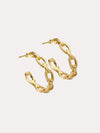 Jennifer Zeuner Jewelry Carmine Small Hoop Earrings