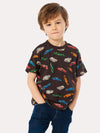 Chaser Boys' Gauzy Cotton Short Sleeve Traffic Jam Tee