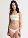 L Space Rebel Stripe Bikini Top