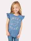 Chaser Girls' Sweet Heart Top