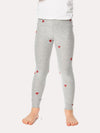 Chaser Girls' Tiny Hearts Knit Legging