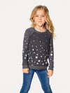 Chaser Girls' Starry Night Raglan Pullover