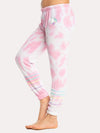 Chaser Girls' Cozy Knit Tie Dye Sweatpant