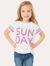 Chaser Girls' Sunday Sprinkles Tee