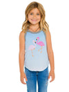 Chaser Little Girls' Flamingo Tank