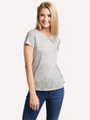 Chaser Linen Jersey Short Sleeve Basic Crew Neck Tee