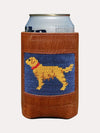 Smathers & Branson Golden Retriever Needlepoint Can Cooler