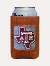 Smathers & Branson Texas A&M State Logo Needlepoint Can Cooler