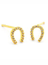 Tai Mini Horseshoe Stud Earrings