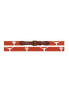 Smathers & Branson University of Texas Needlepoint Belt