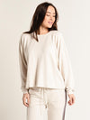 Velvet Devine Long Sleeve Crew Neck Top