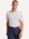 Vineyard Vines Men's Bluff Stripe Sankaty Polo