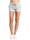 Majestic French Terry Mini Drawstring Shorts