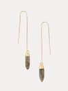 Ever Alice Labradorite Threader Earrings