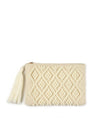 Echo Diamond Motif Clutch