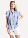 Velvet Eileen Short Sleeve Button Shirt